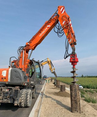 TWF - Bagger-Anbaubohrantriebe