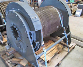 Gebraucht LIEBHERR Free Fall Winch 20 to left side - 2008