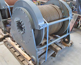 Gebraucht LIEBHERR Free Fall Winch 20 to right side - 2008